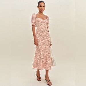 Reformation Gloria Dress In Corinne, brand new, never worn, no flaws.